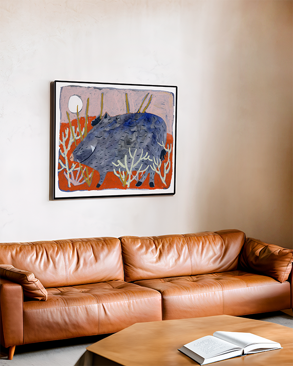 Javelina Dreams Giclée Print — Melissa Lakey